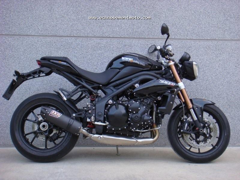 ECHAPPEMENT MOTO TRIUMPH SPEED TRIPLE 2011 IXIL OVALE XTREM CARBONE OT4390VCG